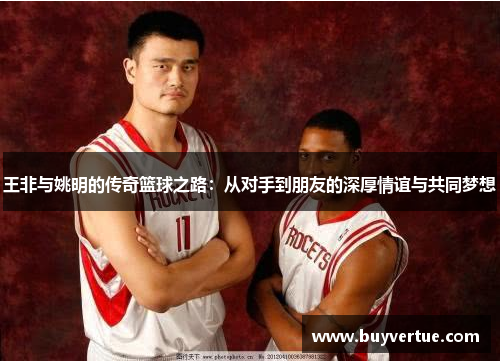王非与姚明的传奇篮球之路：从对手到朋友的深厚情谊与共同梦想